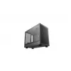 DeepCool CH160 PLUS R-CH160-BKNGM0-G case compatto per computer (SFF), Mini-ITX/Micro-ATX, vetro temperato, nero