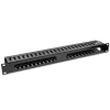 Gestione cavi QOLTEC 54514 per rack 19 pollici, 24 porte