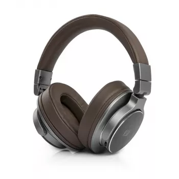 Muse M-278 BT Headset cuffie wireless con archetto micro-USB Bluetooth marrone, argento