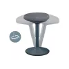 Sedia da ufficio Leitz 65440089 seduta imbottita grigio struttura in plastica