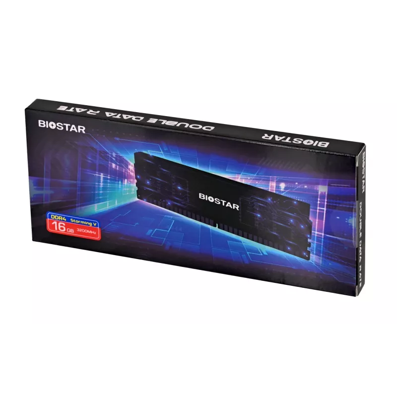 RAM DDR4 desktop BIOSTAR 16GB 3200MHz con dissipatore (modello DO32NU4H16)