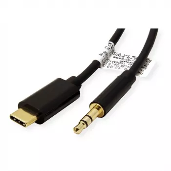 ROLINE adattatore USB-C a jack audio - USB-C maschio reversibile a mini jack stereo maschio