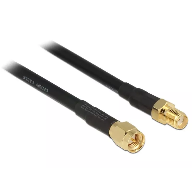DeLOCK 15m Cavo coassiale CFD200 SMA