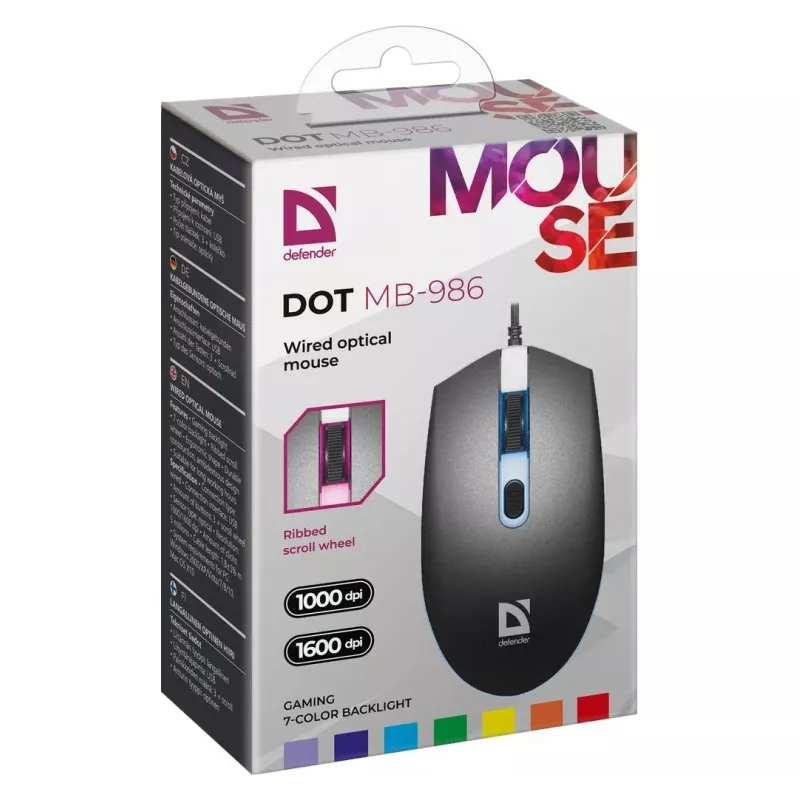 Mouse GAMING DOT MB-986