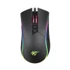 Havit MS1001S - Mouse gaming ottico per destrimani, USB Type A, nero-grigio