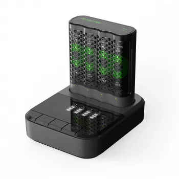 GP ReCyko Pro P461 caricabatterie AA/AAA con docking station D461