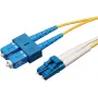 Eaton Tripp Lite Series cavo patch in fibra ottica duplex monomodale 9/125 (LC/SC), 3 m (10 ft.) - cavo patch - LC monomodale (M) su SC monomodale (M) - 3 m - fibra ottica - duplex - 9/125