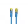 Cavo patch Fluke PCF6A-10CU-0025-B RJ45 Cat.6a 0,25 m blu