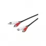 Cavo audio Microconnect AUDCH5 5 m 2 x RCA nero