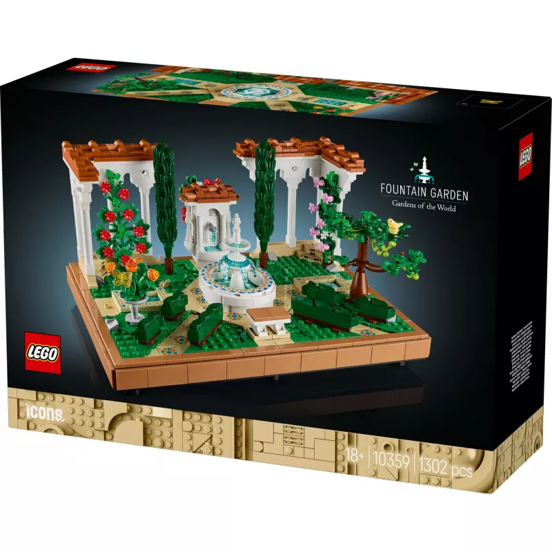 LEGO ICONS 10359 Giardino con fontana