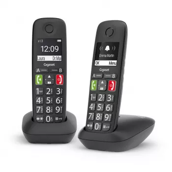 Telefono analogico con cornetta Gigaset E290 Duo