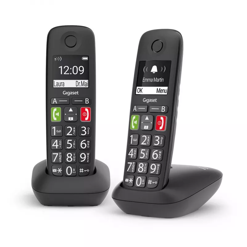 Telefono analogico con cornetta Gigaset E290 Duo