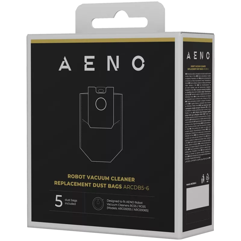 Sacchetti per la polvere per robot aspirapolvere, compatibili con ARC0005S e ARC0006S