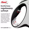 Guinzaglio avvolgibile per cani Flexi New COMFORT 8 m nero, grigio