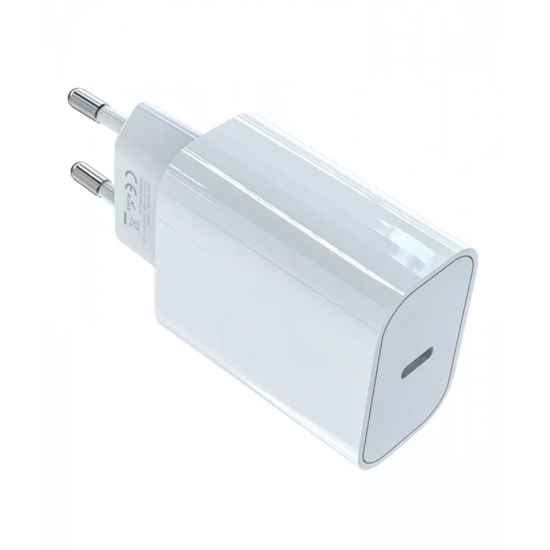 Caricabatterie universale USB C 20W Power Delivery bianco