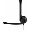 Sennheiser PC 7 USB Headset con filo archetto ufficio/call center USB Type-A nero