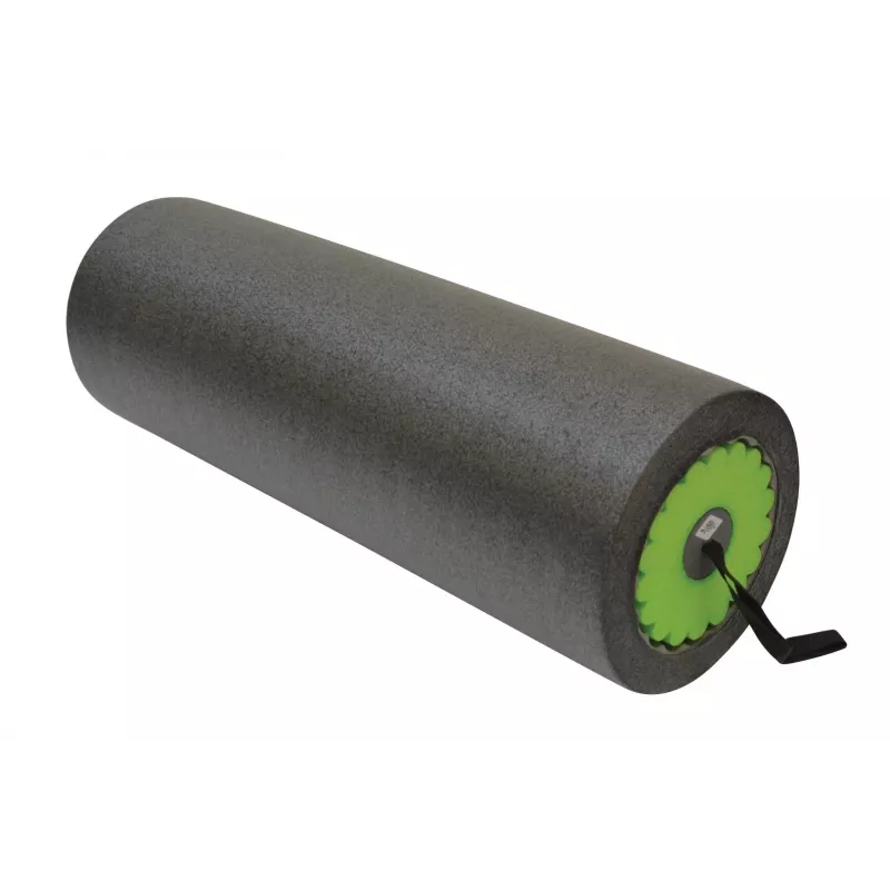 Schildkröt Fitness set 3 in 1 massaggio roller nero, schiuma verde 1 pz.