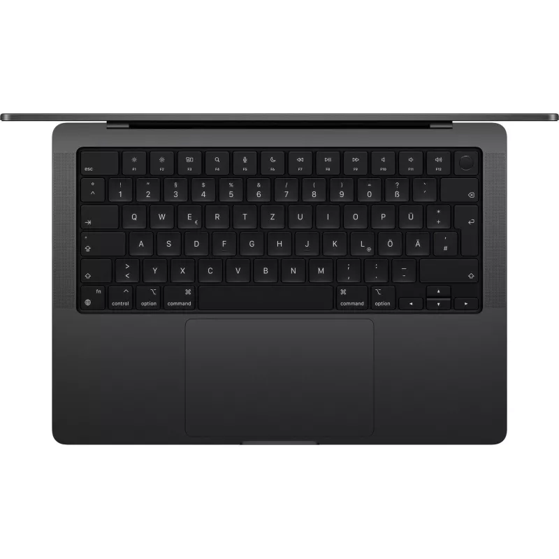 MacBook Pro 14 M4 Max, Space Black, M4 Max (14-CPU/32-GPU), 36 GB, 1 TB, tedesco, alimentatore USB-C 96W, MX2K3D/A