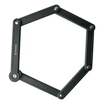 Lucchetto pieghevole per bicicletta MANTA XR00FL01 – design segmentato per montaggio sul telaio