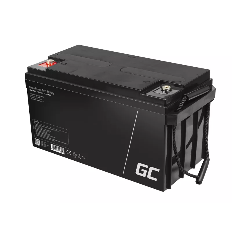Batteria Green Cell AGM28 industriale ricaricabile piombo-acido (VRLA) 12 V 65000 mAh, 1 pezzo, 20 kg