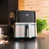 Friggitrice ad aria CECOTEC Cecofry Full Inox Pro 5500 Pro con accessori