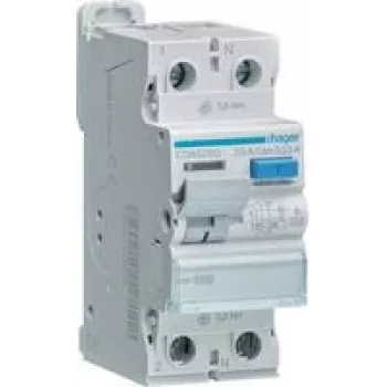 HAGER CDA525D interruttore differenziale 2P 10kA 25A 30mA tipo A (CDA525D)