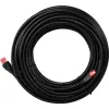 Goobay cavo patch outdoor CAT 6, U/UTP, nero, 75 m - materiale in rame, guaina esterna in PE (55439)
