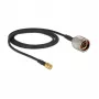 Cavo coassiale DeLOCK 88938 CFD200 1 m RP-SMA