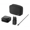 Belkin BoostCharge Pro Qi2 3-in-1 caricabatterie wireless da viaggio magnetico pieghevole, nero, 15 W