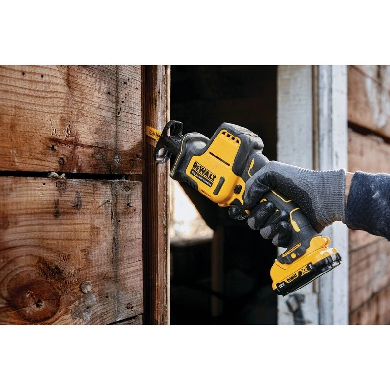 DeWALT DCS312D2-QW Seghetto alternativo 2800 cpm nero, giallo