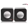 Diffusore PC a 2 vie Audiocore AC870 B — 3 W RMS, alimentazione USB con filo, ingresso 3,5 mm, 2.0 canali