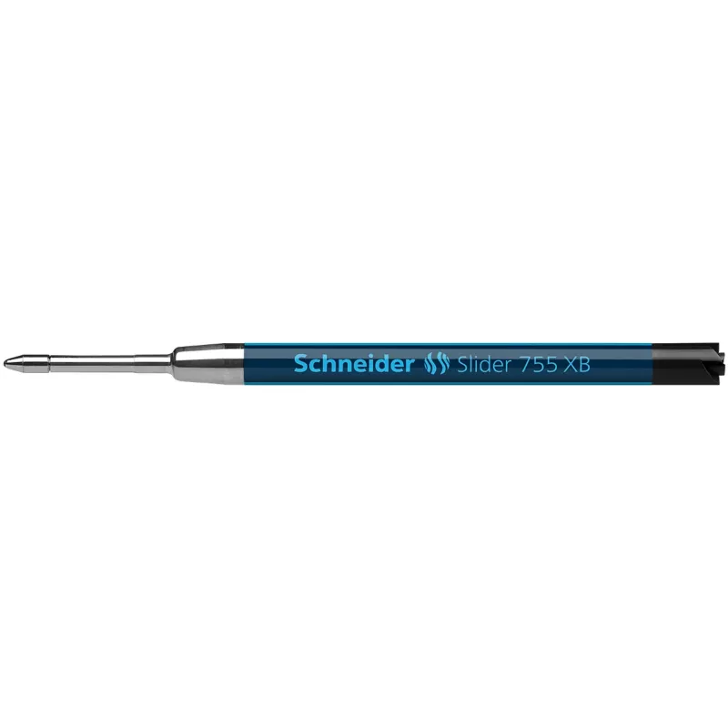 Schneider Slider 755 Ricariche per penna a sfera 0,7 mm, nero, 10 pz.