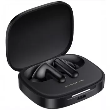 Headset Xiaomi Buds 6 In-Ear auricolari wireless binaurali, Bluetooth 5.4, ANC, 42 h di riproduzione, IP54, Night Black