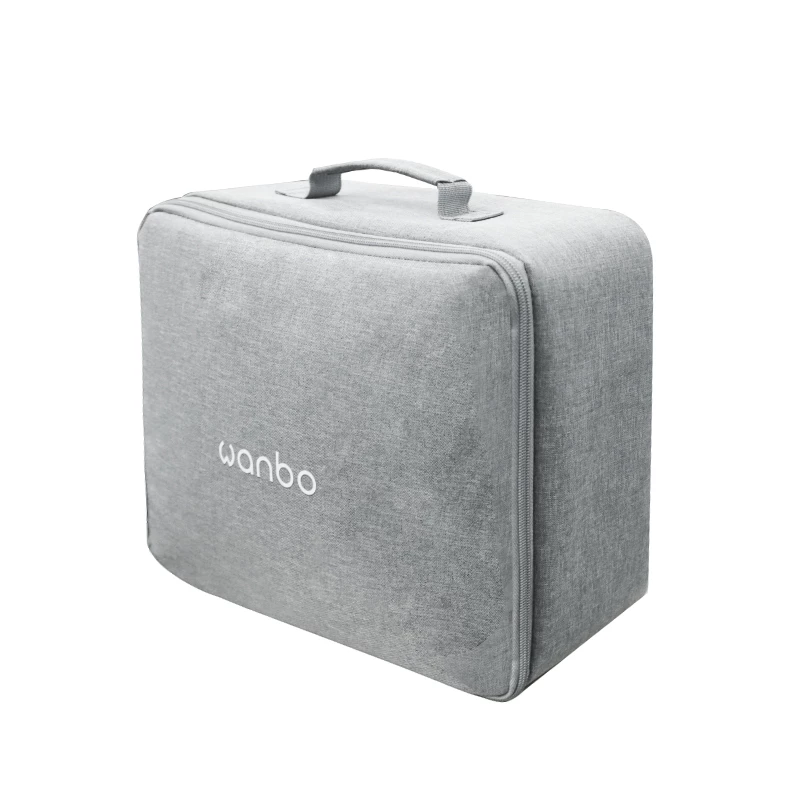 Borsa per proiettore WANBO X5 Air / X5 Pro, grigia, portatile, leggera