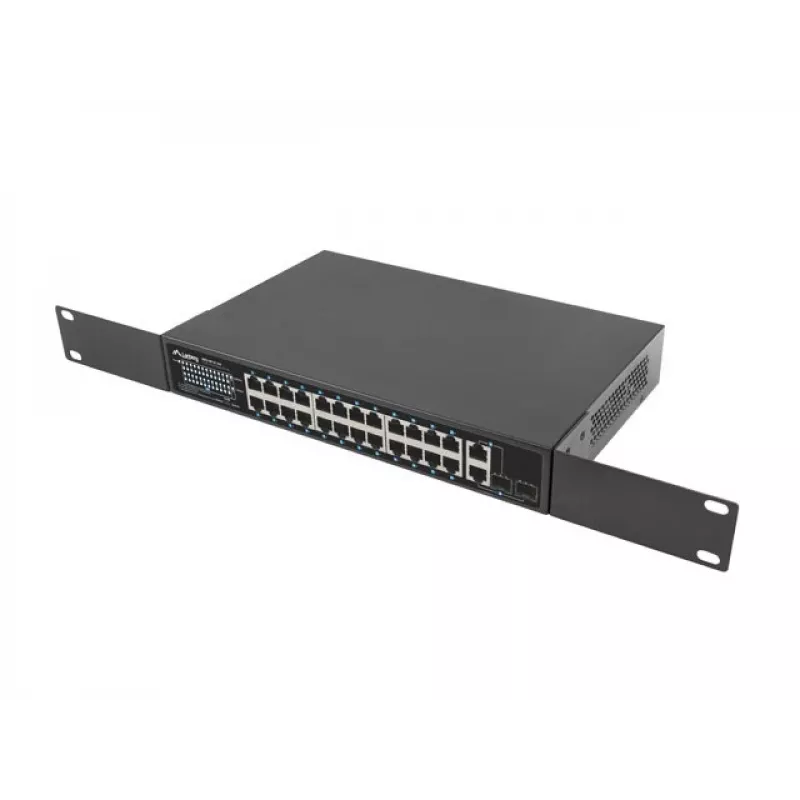 Lanberg RSFE-24P-2C-250 switch di rete unmanaged Gigabit Ethernet (10/100/1000)