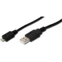 Cavo USB Digitus 1,8 m USB 2.0 USB A Micro-USB A nero