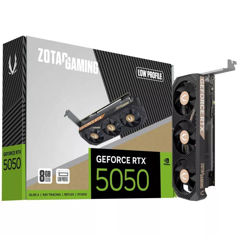 Scheda grafica ZOTAC GeForce RTX 5050 Low Profile 8GB GDDR6