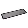 Filtro antipolvere DEMCiflex 0306 per PC, nero/grigio, 120 mm x 370,1 mm