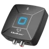 QOLTEC Trasmettitore/ricevitore audio wireless HiFi modello 56981 — bridge audio Bluetooth/Line-In