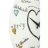NeXtime orologio 8030 Loving You, Ø43 cm, da parete, bianco/multicolore