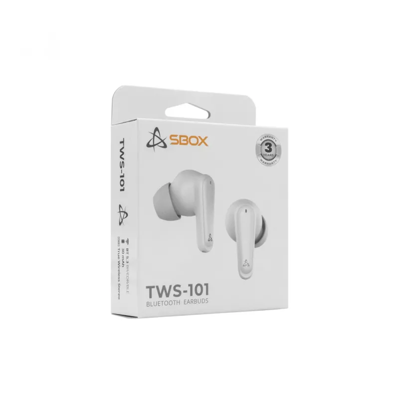 Cuffie SBOX EB-TWS101 bianco