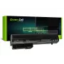 Green Cell - Batteria per laptop (corrisponde a: HP RW556AA, HP HSTNN-C48C) - Ioni di litio - 6 celle - 4400 mAh - Nero - per HP 2510p, Business Notebook nc2400, EliteBook 2530p,