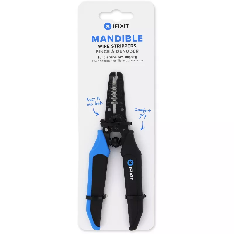 iFixit IF145-547-1 Mandible spelafili, fino a 4,75 mm², nero/blu