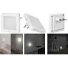 LogiLink accessorio luce notturna LED presa quadrata (LED013)