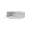 Cama composizione mobili soggiorno VIGO SLANT 4 bianco/bianco lucido