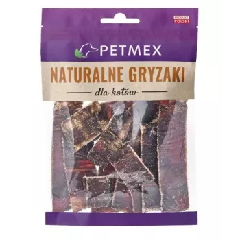 PETMEX Strisce di esofago di manzo - snack per gatti - 40g
