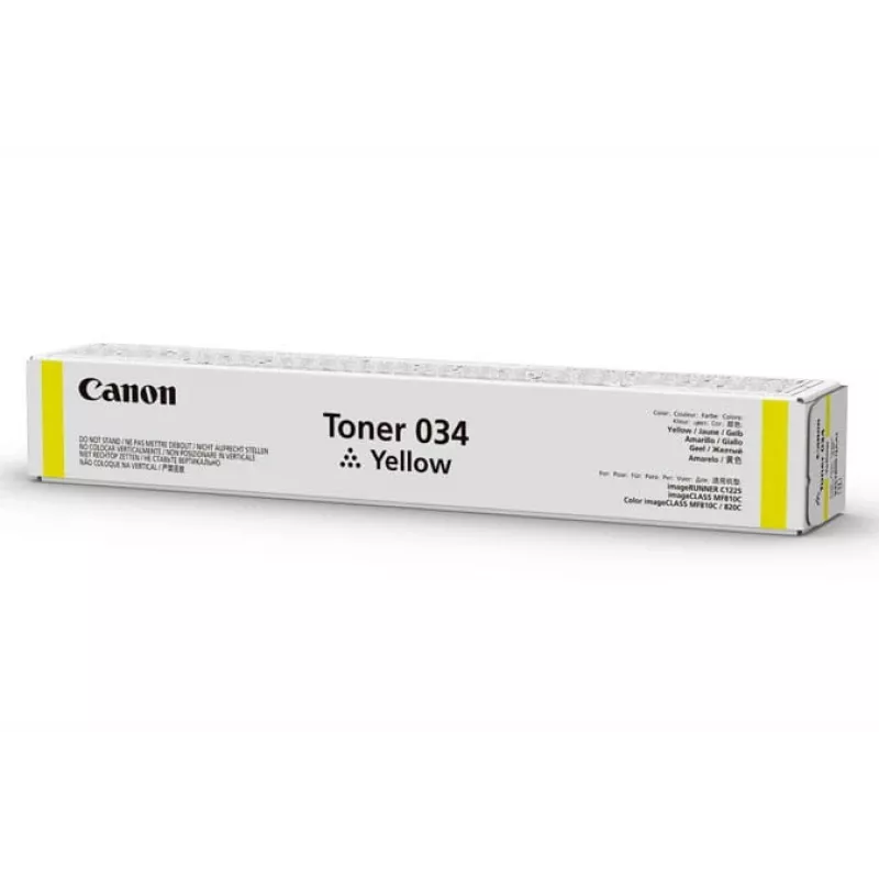 Cartuccia toner Canon 034 1 pz. originale giallo