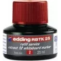 Inchiostro di ricarica per marker Edding RBTK 25 — inchiostro rosso, 25 ml