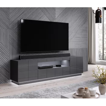 Mobile RTV con illuminazione LED Cama Meble REJA – a plafone, luce bianca, alimentazione AC