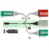 Adattatore DeLOCK M.2 Key M a U.2 SFF-8639 NVMe con cavo da 50 cm